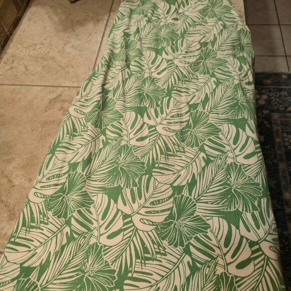 Pact XL Midi Skirt Tropical Fit & Flair Organic Cotton - Picture 8 of 8